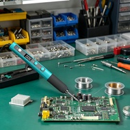 RF4 RF-S810 TYPE-C Soldering Iron 200-500℃ Portable Lightweight Power Bank Compatible Instant Heat F