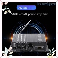 AK380 Bluetooth Amplifier HiFi Audio Karaoke 2 Channel Home Theater Amplifier Power Class D Amplifie