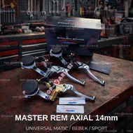 16mm RADIAL BRAKE MASTER 14mm AXIAL/ RIGHT TUBE MIOBIG SCOOPY FINO AEROX NMAX NINJA PCXBEAT