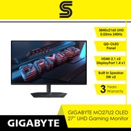GIGABYTE MO27U2 27'' 4K UHD 240Hz QD-OLED Gaming Monitor
