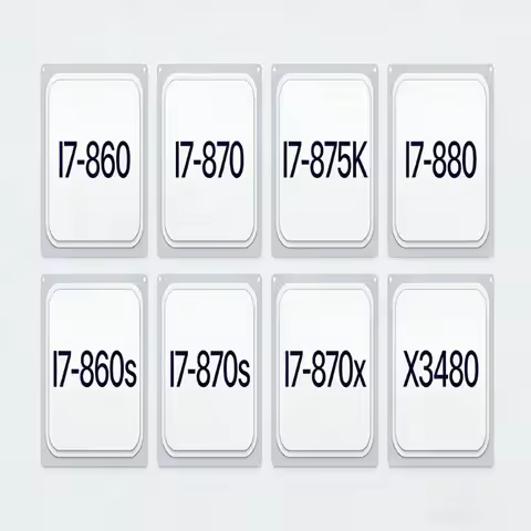 X3480 i7-860 i7-870 i7-880 i7-875K i7-860s i7-870s i7-870X