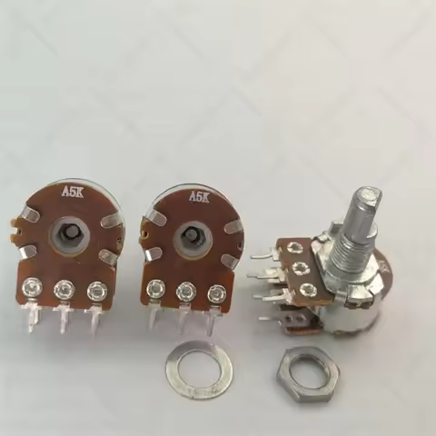 148 Type Dual Potentiometer A5K A20K D Handle 15MMF