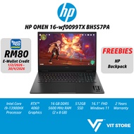 Laptop HP OMEN 16-wf0099TX BH5S7PA i9-13900HX 16GD5 5600MHz 512GB SSD RTX4050 8GD6 16.1"FHD 165Hz W1