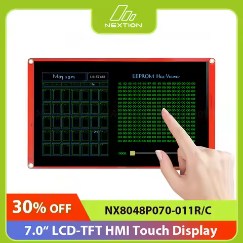 NEXTION 7.0'' Intelligent LCD Touch Display Module NX8048P070-011C/R Multifunction HMI Resistive/Cap