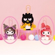 日本 Sanrio Characters三麗鷗Kuromi庫洛米可洛米酷洛米可羅米小惡魔灰色紫色蝴蝶結粉紅色垂耳兔兔My Melody兔仔美樂蒂加油打氣啦啦隊拉拉隊Cheering Team Supp