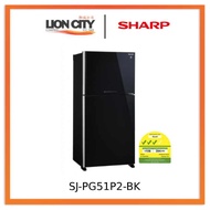 Sharp SJ-PG51P2-BK 512L Grand Top Refrigerator