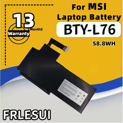 FRLESUI Battery BTY-L76 For MSI GS70 GS70 2QD-487CN, GS70 2PC-633XCN, GS70 2PE-025CN, GS70 2QE-083C 