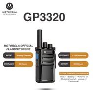 MOTOROLA GP3320 Walkie Talkie Two-Way Radio UHF VHF Transceiver set (NTC Type Approved) long range R