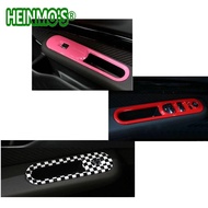 4PCS For Mini Cooper Accessories Window Lifter Switch Button Sticker Cover For Mini Cooper F54 Acces