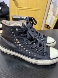 converse x john varvatos 聯名款 卯釘黑色洗舊版