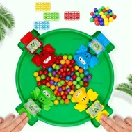 Fun marble-eating frog, bean-eating frog, candy-eating frog toy for 4 players