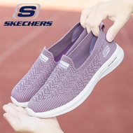 *พร้อมส่ง skechers_ รองเท้าผ้าใบ รองเท้าวิ่ง น้ําหนักเบา ยืดหยุ่น ดูดซับแรงกระแทก สําหรับผู้หญิง