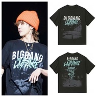 20th Anniversary BIGBANG T-Shirt, Korean G-Dragon Ido Idol T-Shirt with Bigbang Letter Print