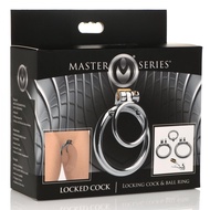Master Series Locking Cock and Ball Ring