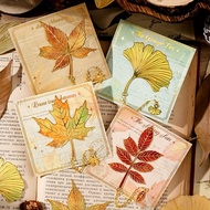 4pcs Leaf Metal Autumn Element Bookmarks, Suitable As Stationery Gifts For Book Lovers, Book Club Re