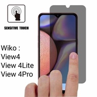 TG SPY WIKO VIEW 4 VIEW 4 LITE VIEW 4 PRO ANTI-SCRATCH GLASS TEMPERED GLASS SPY PRIVACY MAGIC SCREEN
