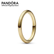 Pandora PANDORA ME 14k Gold-plated ring เครื่องประดับ แหวน แหวนทอง สีทอง แหวนสีทอง แหวนแพนดอร่า แพนดอร่า