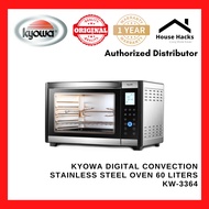 Kyowa Digital Convection Stainless Steel Oven 60 Liters KW-3364 (House Hacks)
