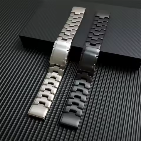 Titanium Watch Band Compatible for Garmin QuickFit 26mm Replacement Strap for Garmin Fenix 7 6x Pro 