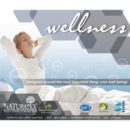 NATURATEX Wellness SR70  King Size Latex Mattress Topper (190x183x7cm)