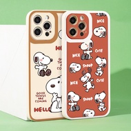 S.noop.i dog border square edge iphone case for 11/11pro/11promax/12 pro max/13 pro max/x/xs/xr/xsma
