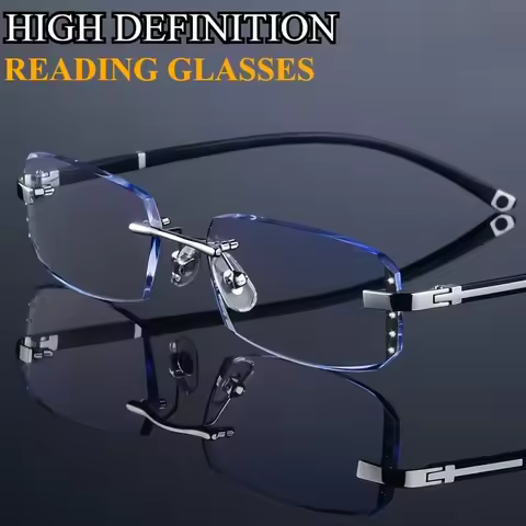 Luxurious TR90 Reading Glasses Unisex Non Glasses Suitable for Computer Reading Fashionable and Ligh