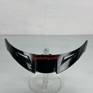 SPOILER HELM 3D KYT KYOTO POLOS ALL COLOUR FREE 3M SPOILER HELM PREMIUM ANTI PECAH TAHAN BANTING BIS