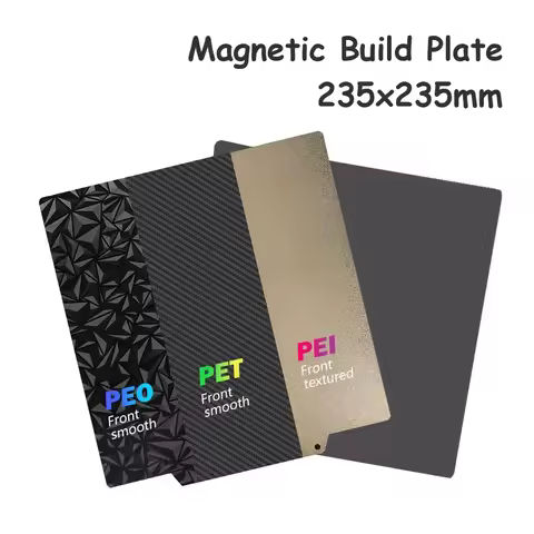 For Ender 3 Build Plate Heat Bed Ender 3 V2 /Neo Ender 5 /Pro H1H PEY PEO PET PEI Sheet 235x235 Magn