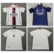 【yoyostop 3】Fan 25-26 fan edition Lyon home away football shirt sports T-shirt S-4XL