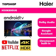 HAIER 50" Smart TV Android 4K UHD H50K800UG