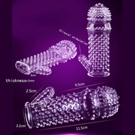 ↂ5Pcs  Cock Ring Penis Ring Ejaculation Rambutam Silicon Bolitas Sexring For Men