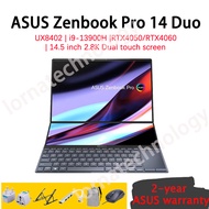 ASUS Zenbook Pro 14 Duo UX8402 ASUS Zenbook Pro Duo OLED ASUS Zenbook X Duo Pro dual touch screen ASUS Zenbook Laptop