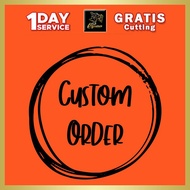 CUSTOM Sticker LINK Print Custom Logo Stickers