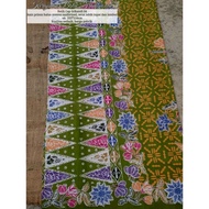 HIJAU KATUN Yellow Green Written Batik Cloth Written Batik Combination of Primis Cotton Batik Materi