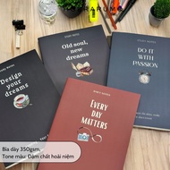 Vở ô ly A4 200 trang HUERARUMO Giấy 70gsm chống lóaVở học sinh sinh viên ghi chép học tập.