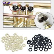 Simhoa Wool Felt Washer Trumpet Parts Valve Felt Pads Professional Brass Instrument Repair for Trump