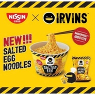 Nissin Irvins Salted Egg Noodles Cup Noodles