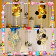 [SG READY STOCK]160cm Balloon Stand with balloons and fairty lights Luminous Floating Column Balloon