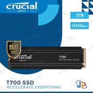 Micron Crucial SSD T700 Heatsink M.2 Pcie Gen5 Nvme 2TB - SSD M2 2TB