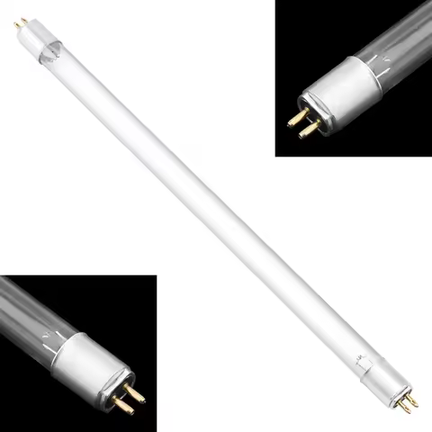 4W 6W 8W 10W 15W 254nm UV Lamp Light Straight Pipe Type G5/G13 Base Replacement Lamp for Air Cleanin