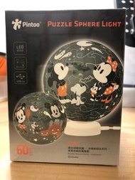 Pintoo正版迪士尼燈光球體拼圖米奇米妮的萬聖節Halloween🎃