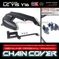 Chain Cover Set Original YAMAHA LC135 Y15 Y16 Penutup Tutup Rantai Chain Case Cover Rantai + Screw S