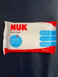 NUK嬰兒濕紙巾10片裝