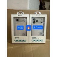 Memumi Ultra Thin Transparent Camera Protection Case for iPhone 17 Pro Max, 17, 17e, 17pro