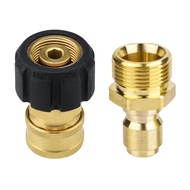 M22 Swivel to 1/4" Quick Connect Adapter for High Pressure Washer Gun Hose