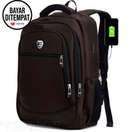 bisa cod  Tas Ransel Anak Sekolah Tas Ransel Pria Import POLO80 Water Tas Ransel Laptop Berkualitas 