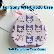 【Yoshida】 For Sony WH-CH520 Headphone Case Wear-resistant and Dirt-resistant for Sony WH CH520 Headset Earpads Storage Bag Casing Box