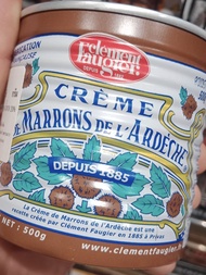 CLEMENT FAUGIER Chestnut Spread / Creme de Marrons 500g XL PACK OF THIS LUXURY FOOD * FRENCH FOOD IMPORT *