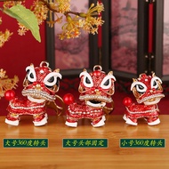 Attractions Foshan Lion Dance Pendant Lion Dance Keychain Three-Dimensional Little Lion Cultural Cre