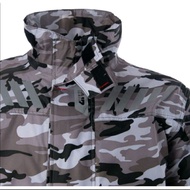 RAINCOAT GIVI CAMOUFLAGE RAINSUIT 01 CAM01-AH RIDER TECH (GREY)
